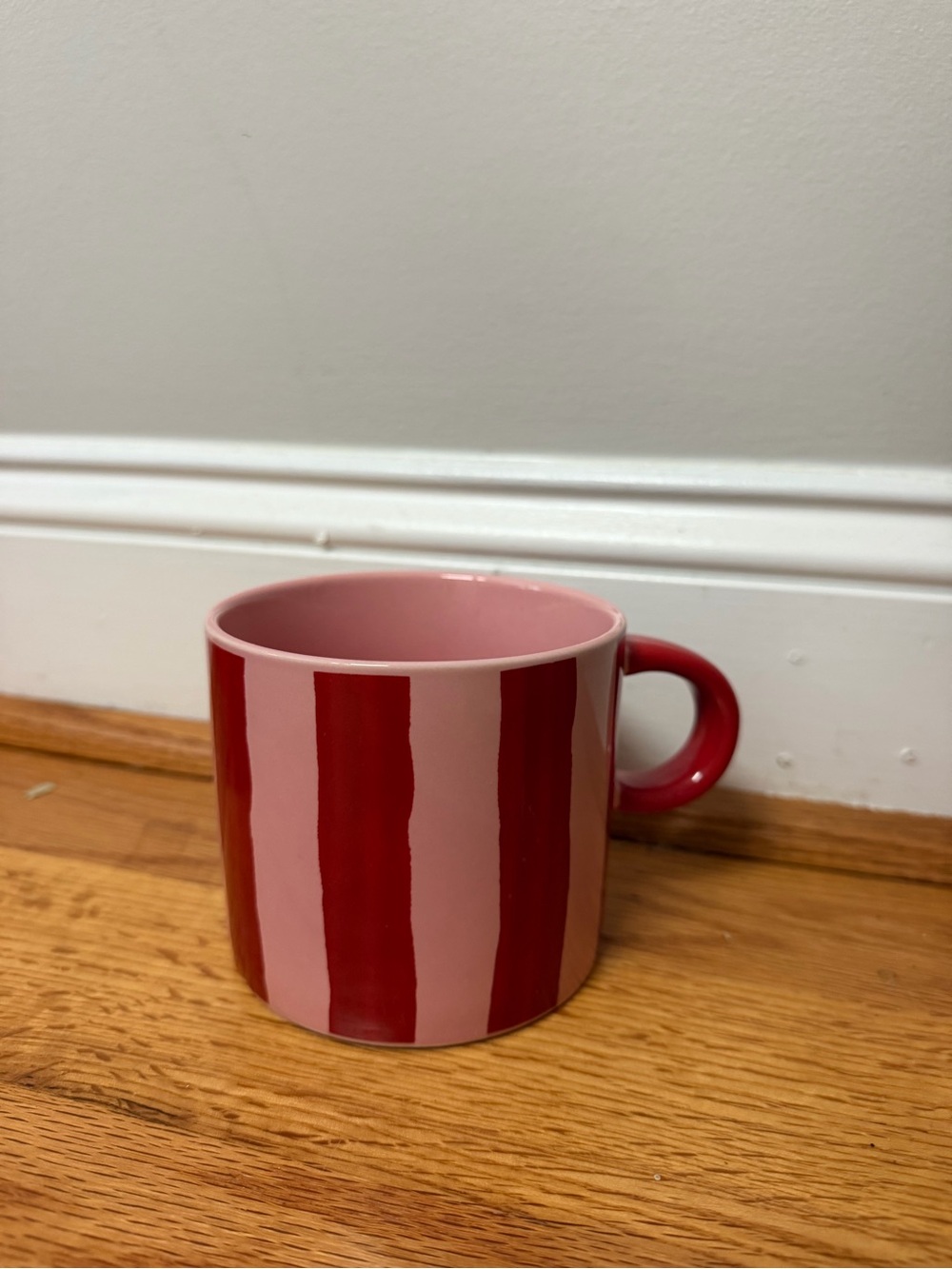 Pink Ceramic Mug with 'You Are Loved' threshold